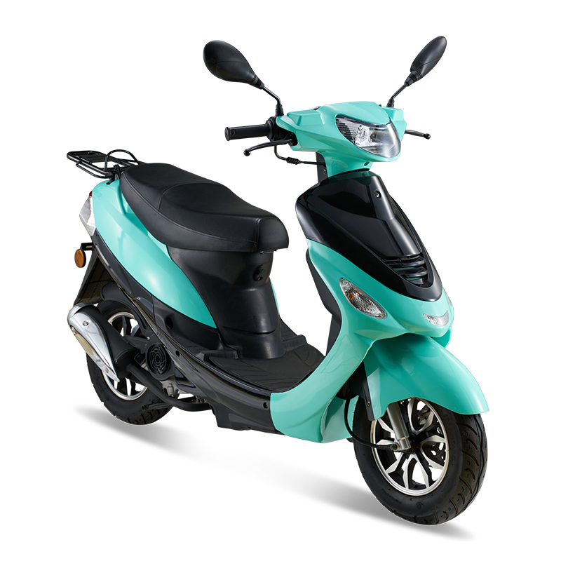 奔腾光阳轻便紧凑型50cc汽油踏板摩托车