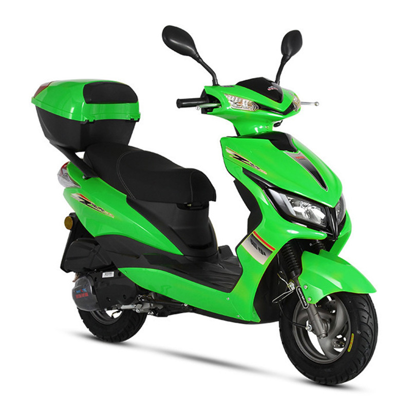 天使眼安全制动大盘碟刹125cc排量踏板摩托车