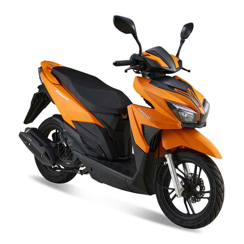 战鹰前后碟刹150cc排量踏板摩托车